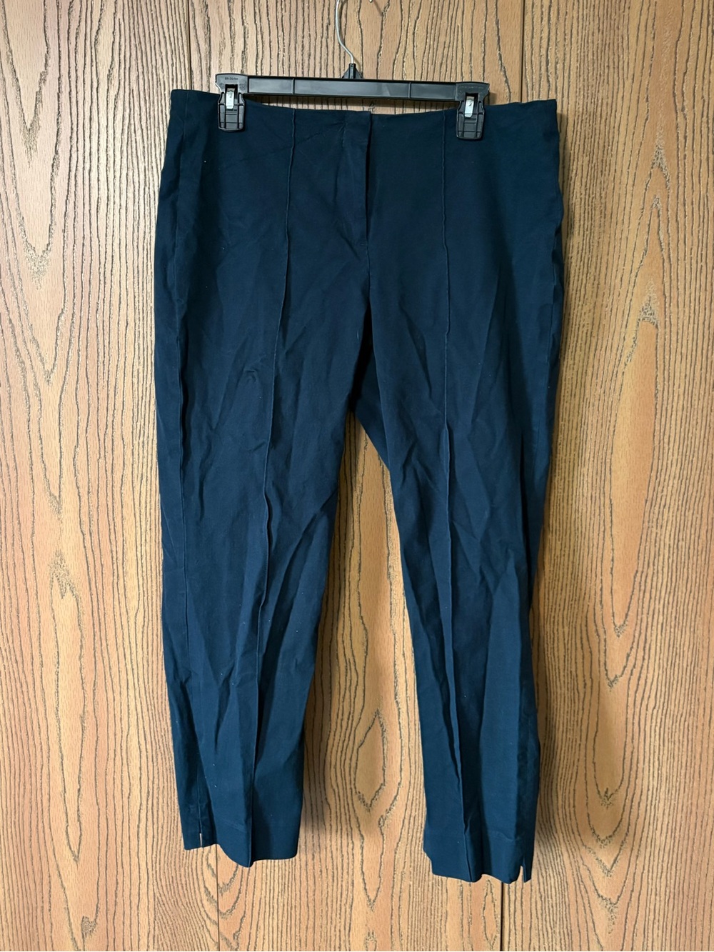 Navy Blue J. Jill Cropped Dress Pants